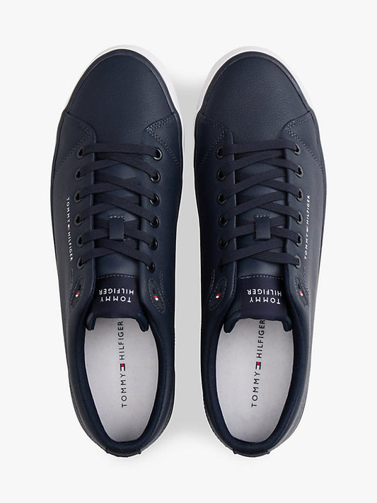 Logo Lace-Up Trainers WiLeather