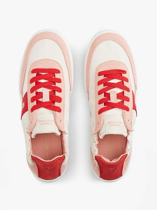 Suede Scrunch Back Trainers
