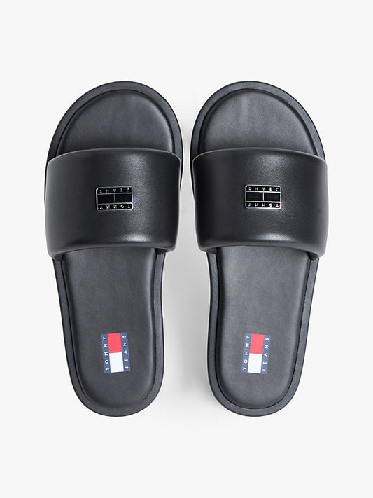 Leather Padded Strap Slides