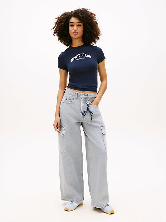 Logo Slim Crew Neck T-Shirt