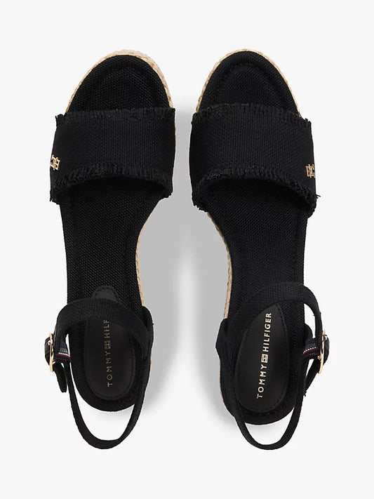 Monogram Woven Wedge Espadrilles
