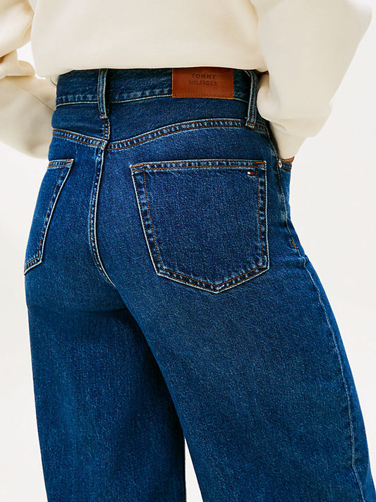 70s High Rise Wide Leg Jeans