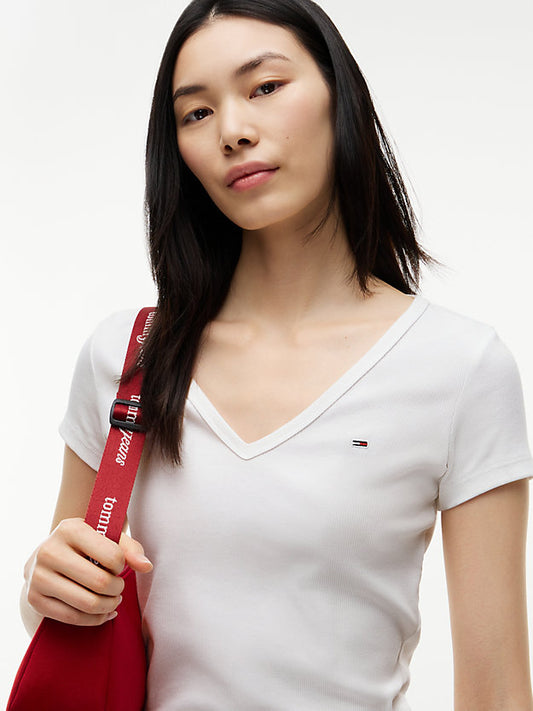 Essential V-Neck Slim Fit T-Shirt