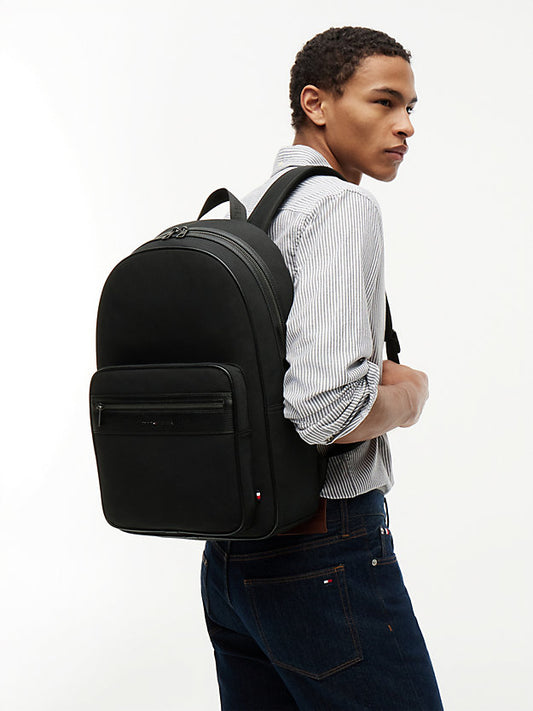 Logo Double Zip Dome Backpack