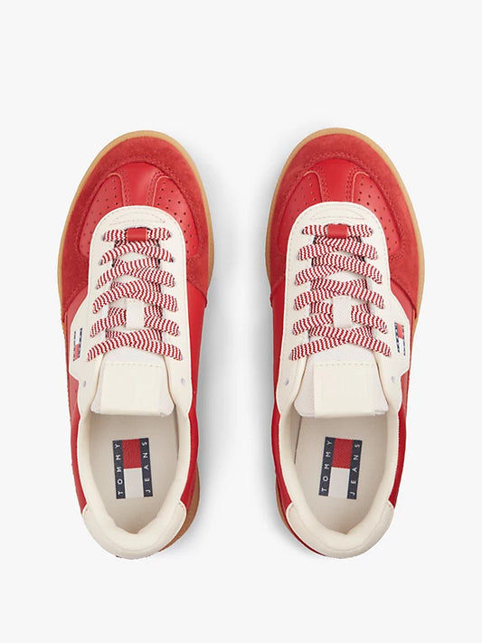 The Greenwich Leather Chunky Cupsole Trainers