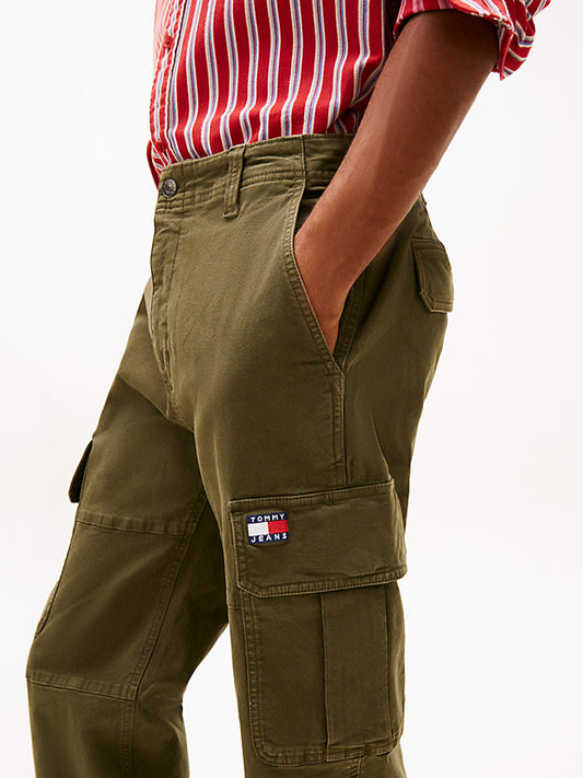 Sonny Tapered Canvas Cargo Trousers