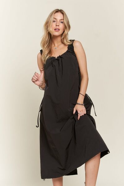 ADORA Cargo-Kleid mit Schlitz und Tunnelzug
