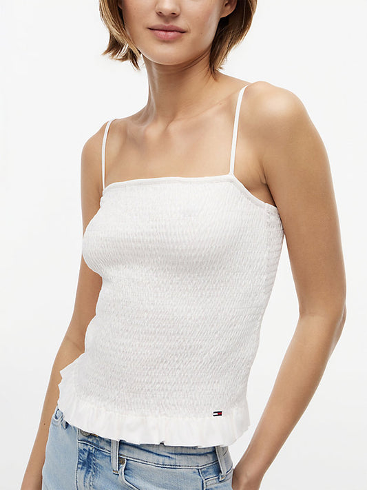 Smock Slim Strap Top