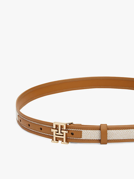 Monogram Canvas Leather Belt