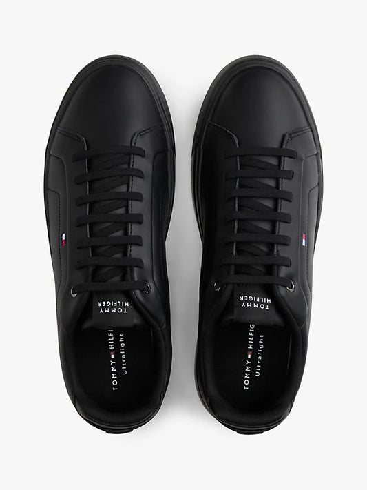 Leather Court Trainers