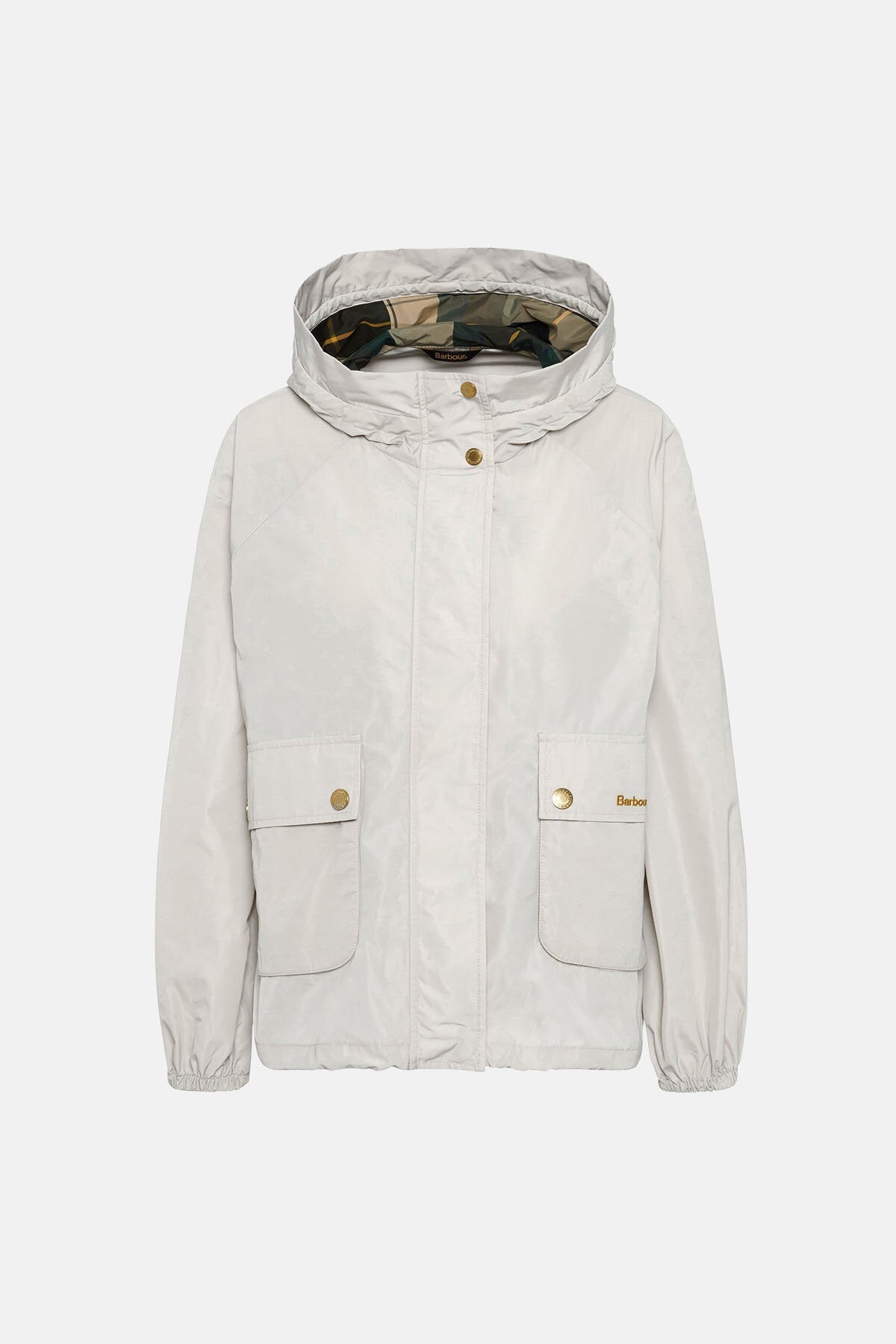 Mae Showerproof Jacket - STONE/ANCIENT TARTAN