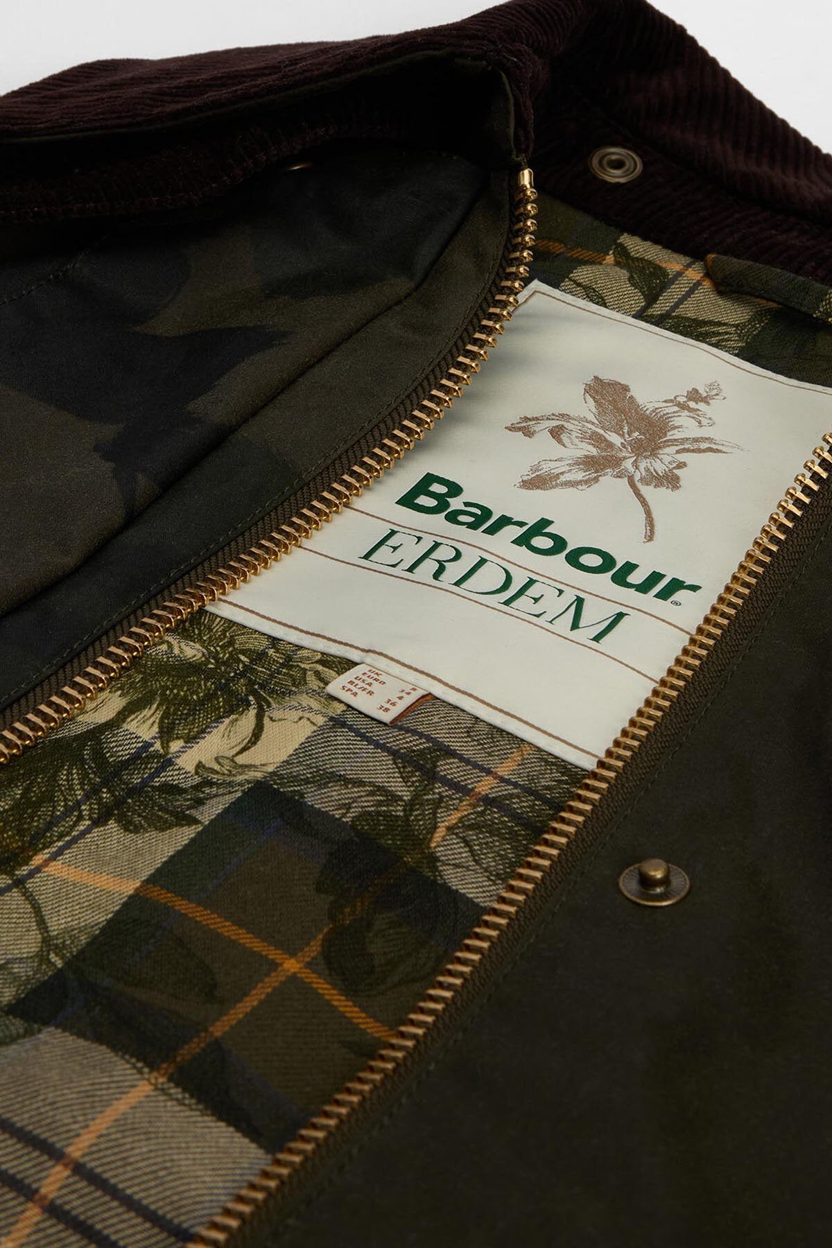 Beauflower Waxed Jacket - ARCH. OLV/SND/ANCNT