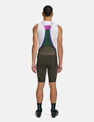 Alt_Road Cargo Bib Shorts - Burnt Olive Green