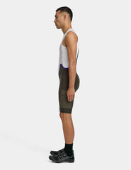 Alt_Road Cargo Bib Shorts - Burnt Olive Green