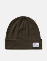 Alt_Road Merino Beanie Hat - Olive Green