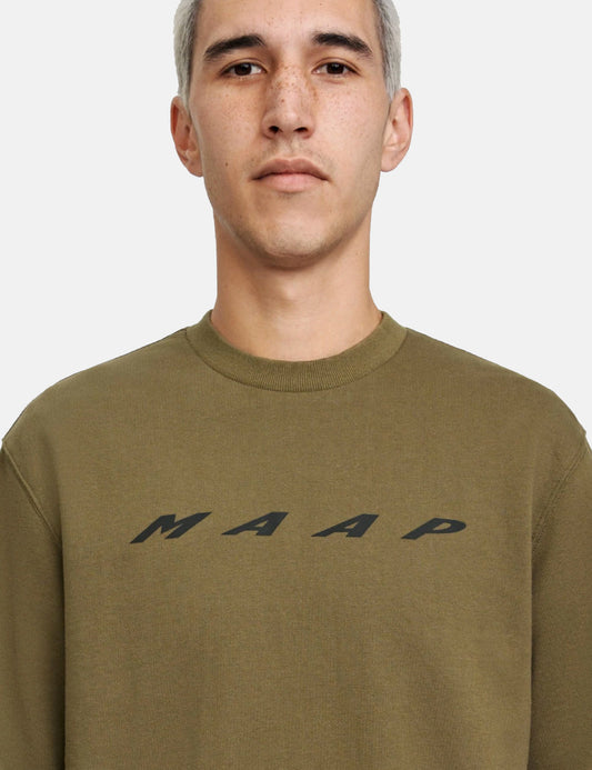 Evade Crew Sweatshirt - Military Green
