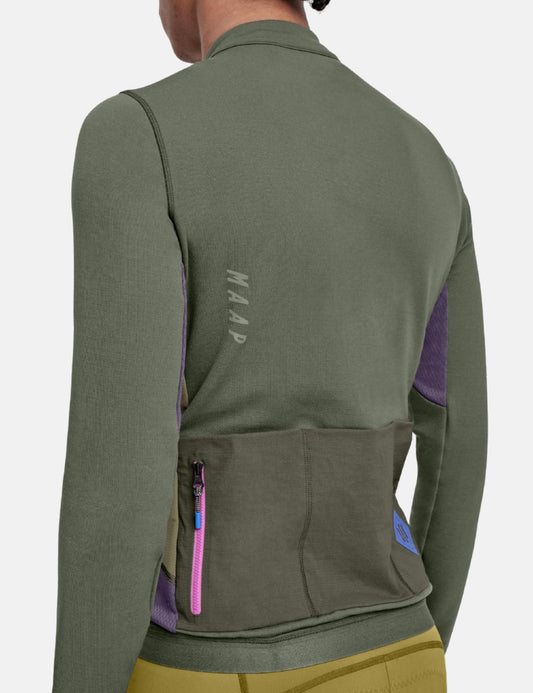 Alt_Road Long Sleeve Jersey - Clover Green