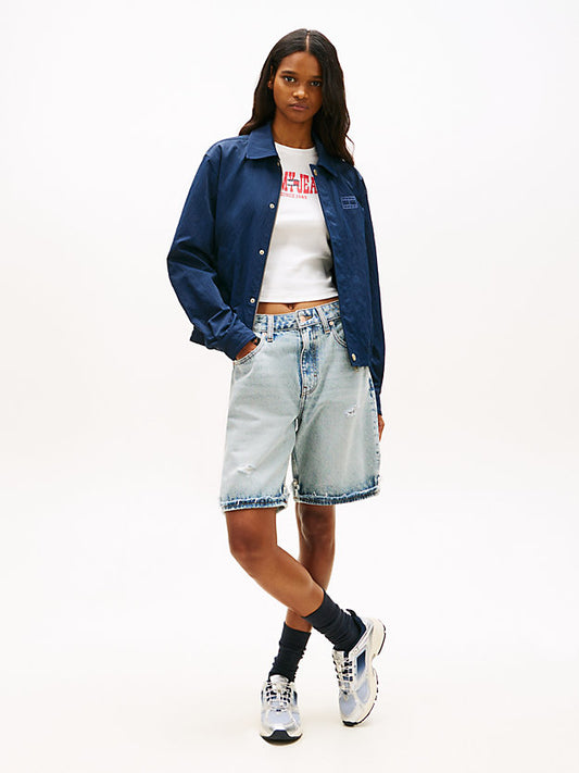 Badge Water Repellent Coach Jacket