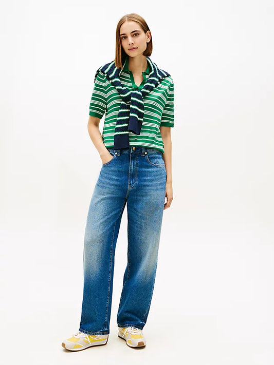 Short Sleeve Polo Jumper WiSilk