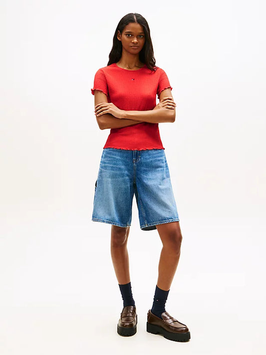 Smock Slim Seersucker T-Shirt
