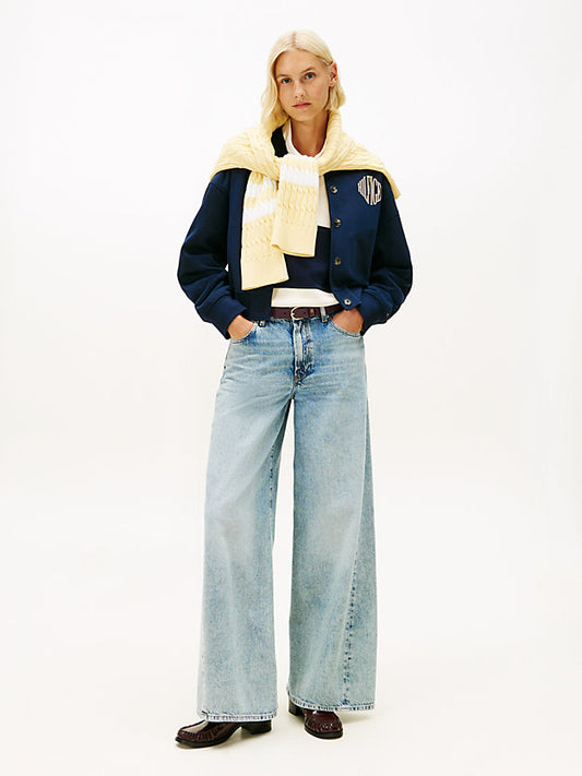 Flex Fleece Logo Relaxed Bomber Cardigan