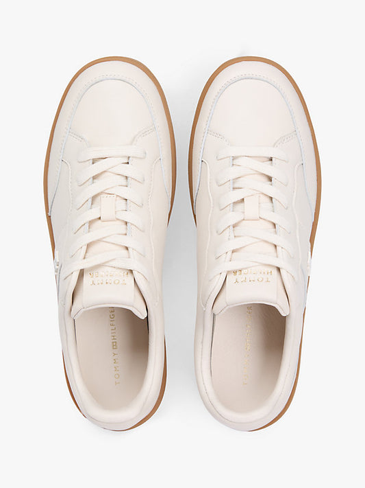 Monogram Leather Court Trainers