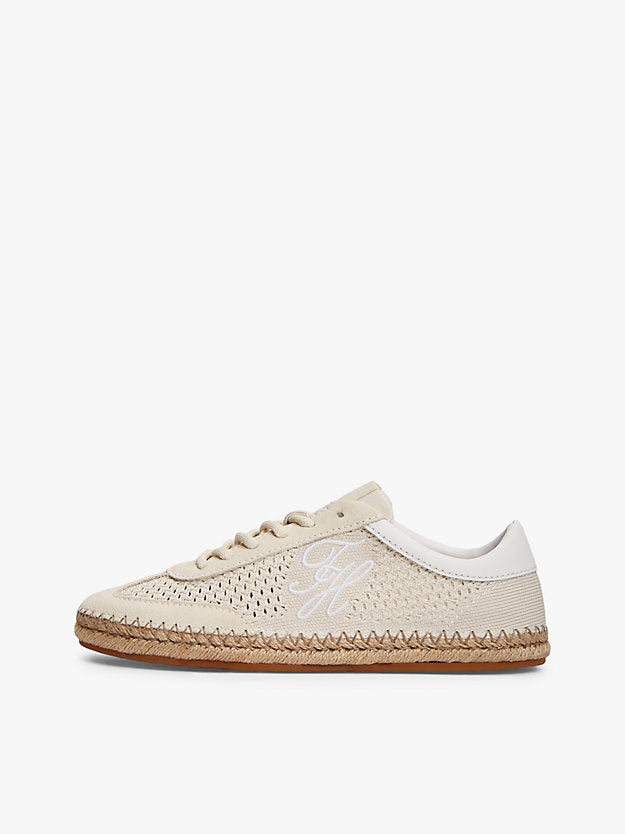 Logo Rope Midsole Knit Trainers