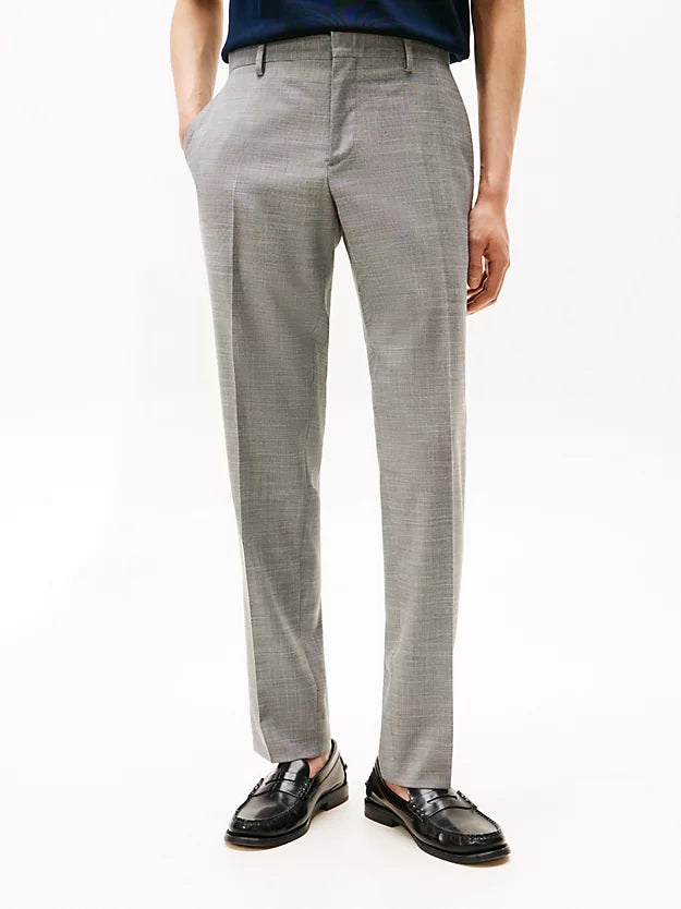 Textured Single Breasted Suit