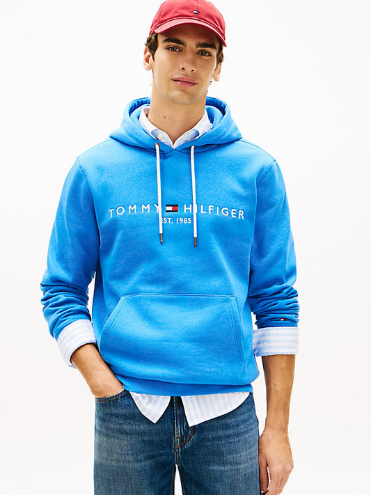 Logo Embroidery Fleece Hoody
