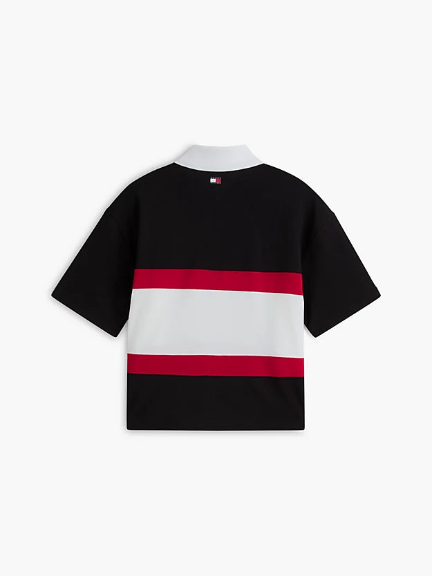 1 Team Logo Boxy Polo Shirt