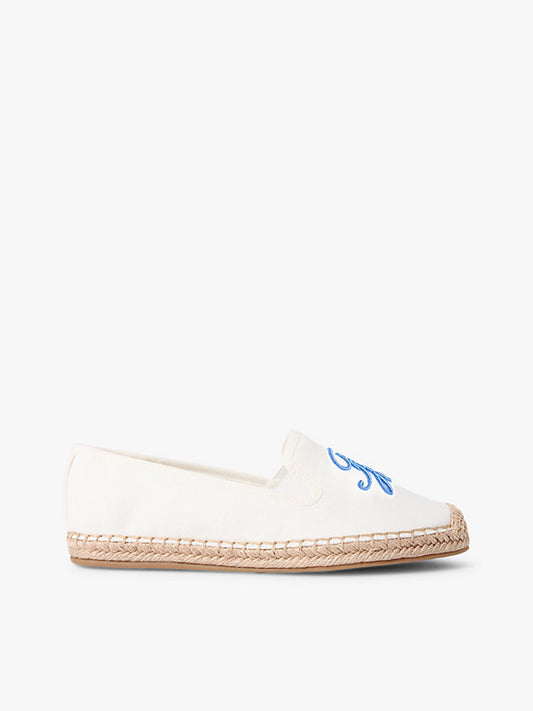 Logo Embroidery Canvas Espadrilles