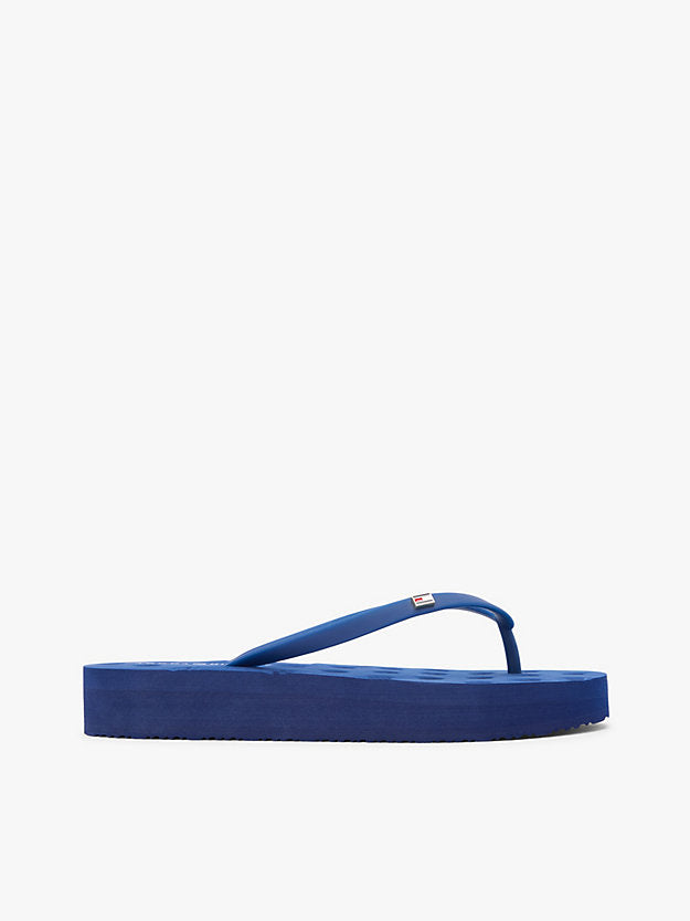 Repeat Logo Platform Flip-Flops