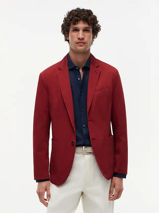 New York Label Washed Regular Fit Blazer