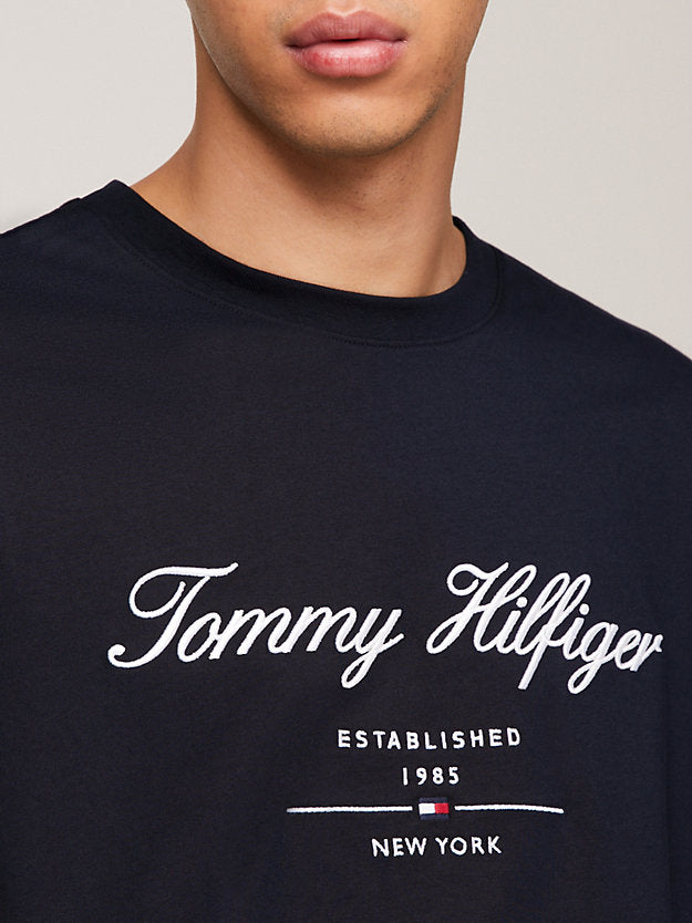 Textured Logo Jersey T-Shirt