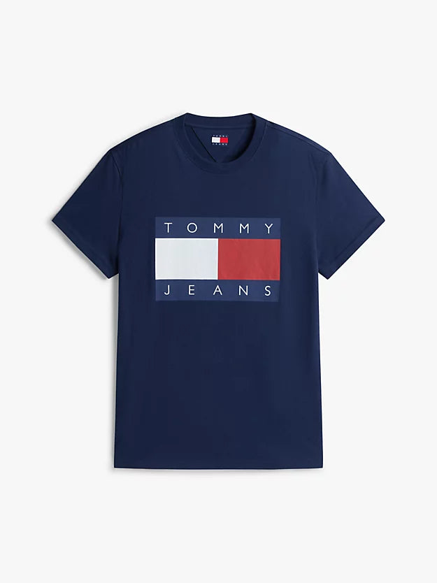 Flag Badge Crew Neck T-Shirt