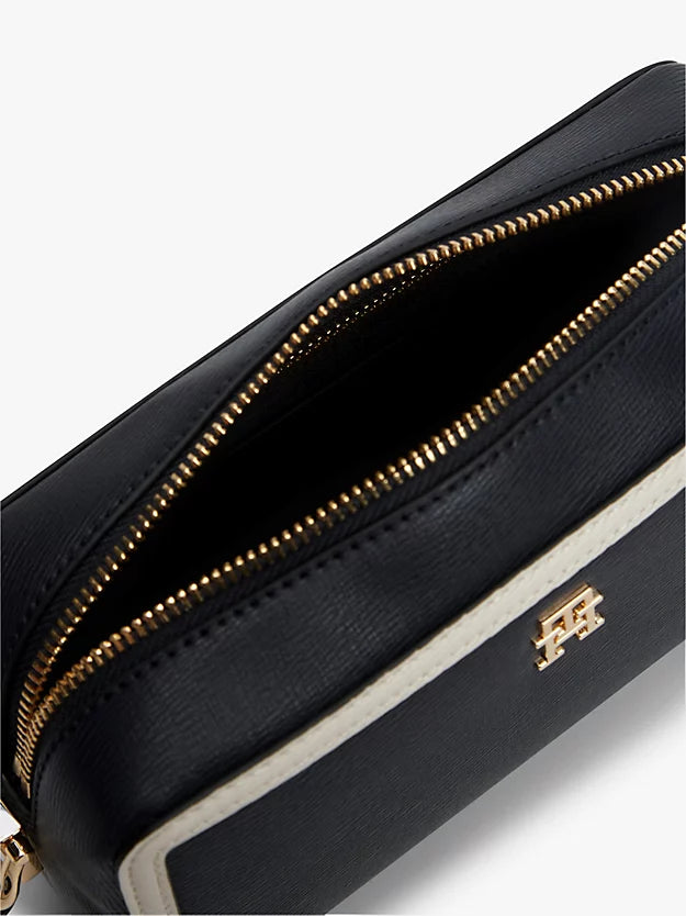 Colour-Blocked Monogram Crossbody Camera Bag
