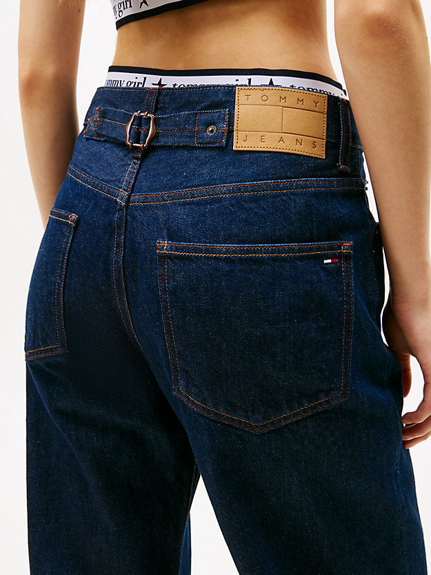 Mia Selvedge Relaxed Straight Leg Jeans