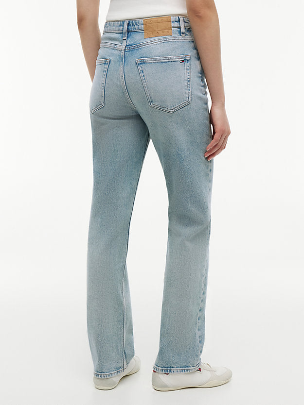 Vintage High Rise Slim Straight Jeans