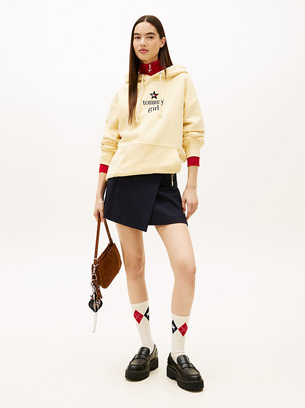 Girl Logo Relaxed Fleece Hoody
