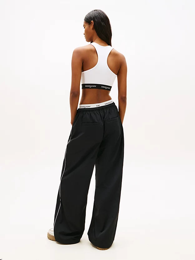 Repeat Logo Tape Racerback Bra Top