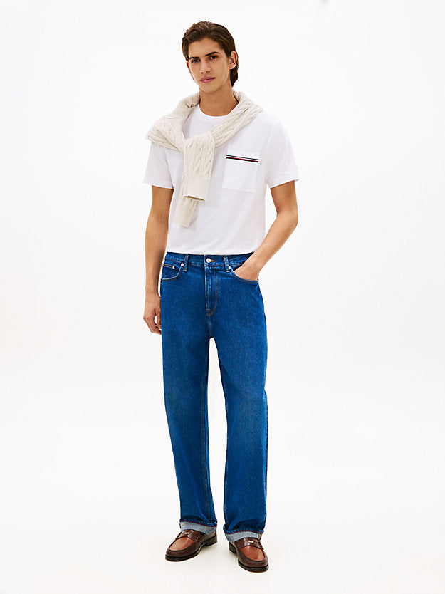 Global Stripe Pocket Pique Jersey T-Shirt