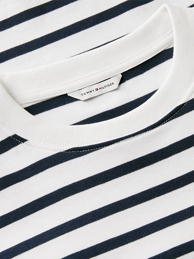 Boxy Interlock Knit T-Shirt