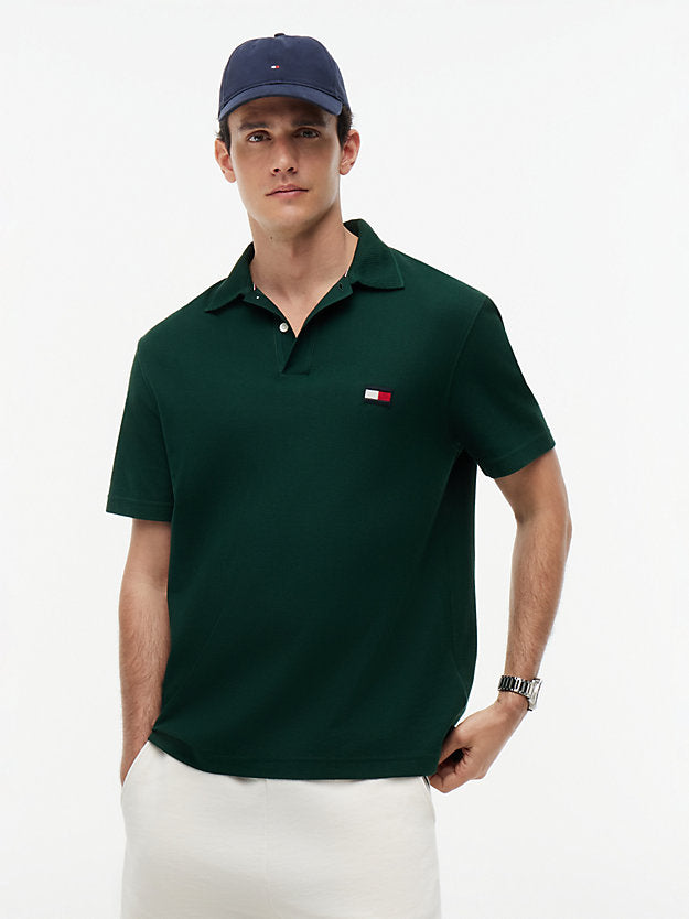 Classic Fit Knit Collar Polo Shirt