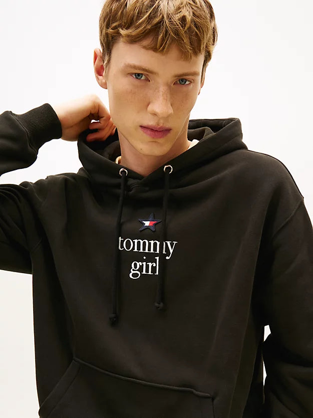Girl Logo Relaxed Fleece Hoody