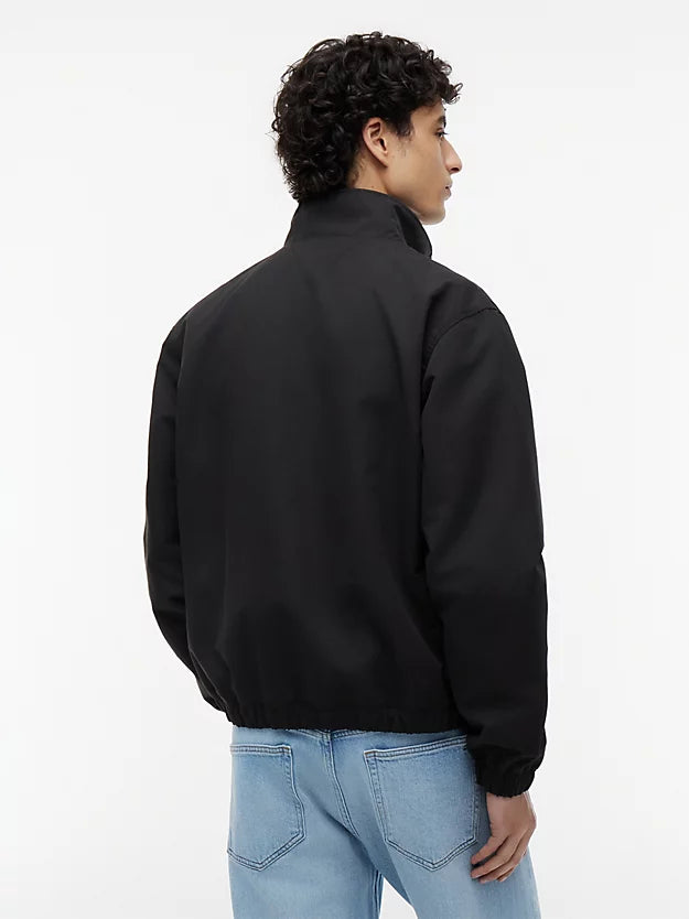 Collar Logo Water Repellent Zip-Thru Jacket