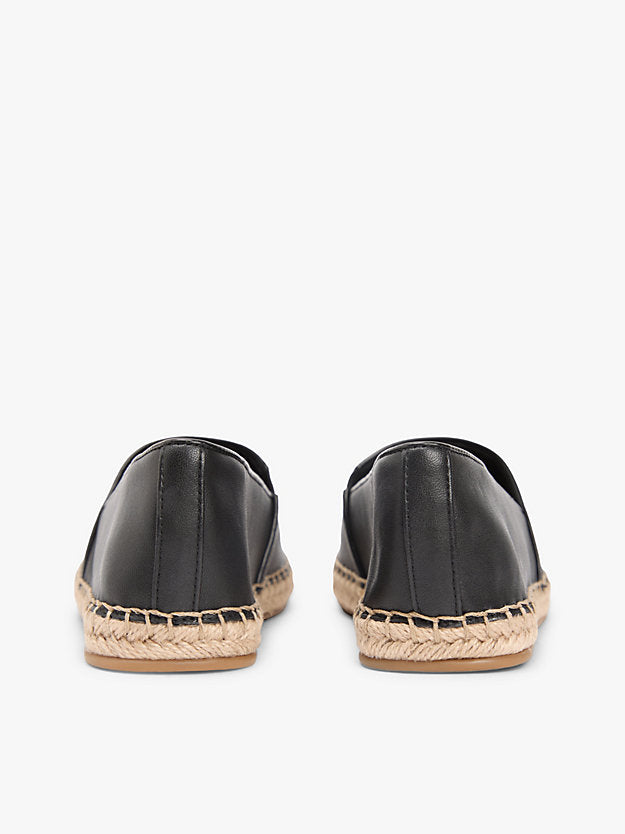 Monogram Leather Espadrilles