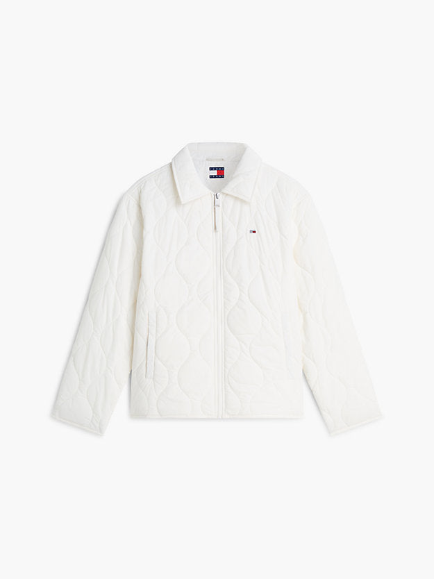 Water Repellent Quilted Relaxed Jacket