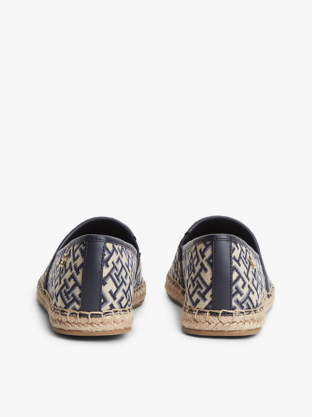 Monogram Plaque Jacquard Espadrilles