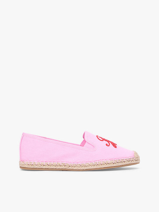 Logo Embroidery Canvas Espadrilles