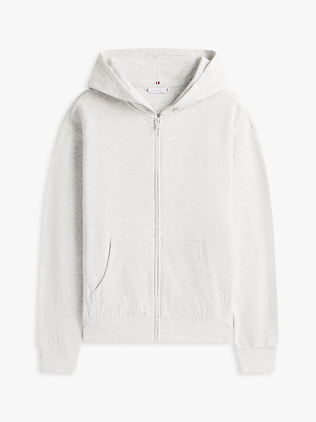 Essential Logo Zip-Thru Lounge Hoody